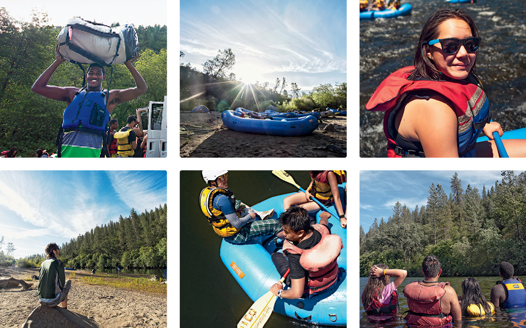 In June 2014, the Sierra Club’s Inspiring Connections Outdoors program (formerly known as Inner City Outings) arranged to take 25 Oakland High School students on a two-day rafting trip down Northern California’s American River. 