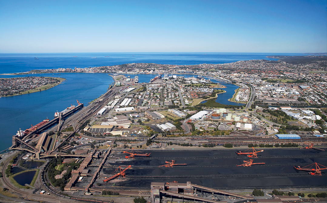 Carrington Coal Terminal, Newcastle, New South Wales, Australia