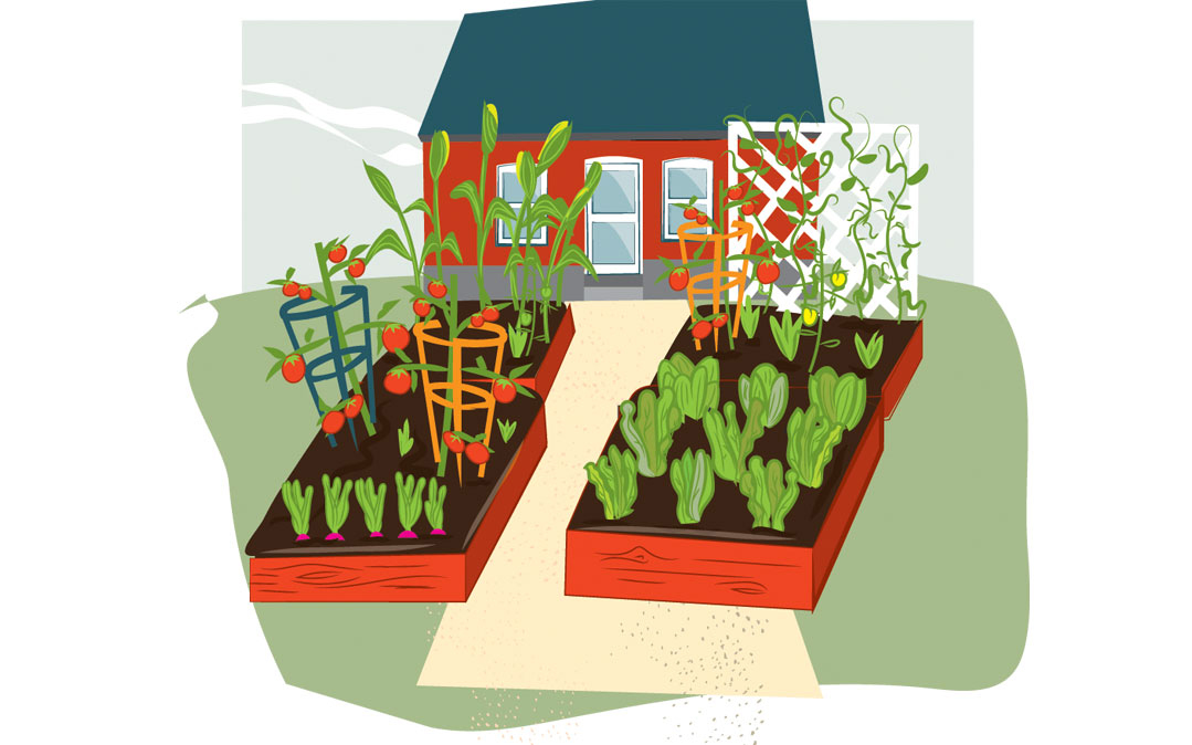 Localizing our food production--even just a little bit--can help lower greenhouse gas emissions. 