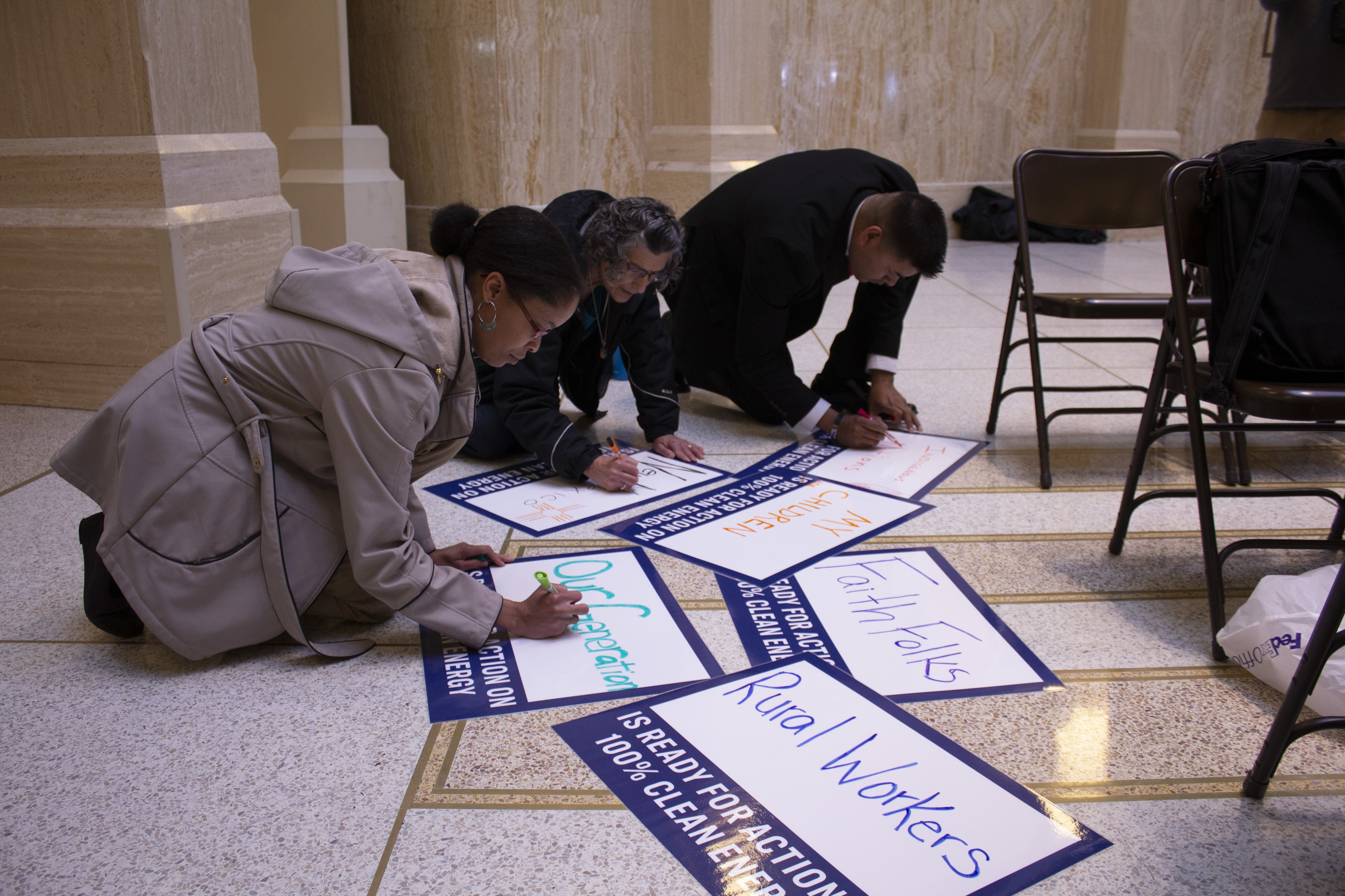 Sierra Club Rio Grande Chapter at signing of Energy Transition Act