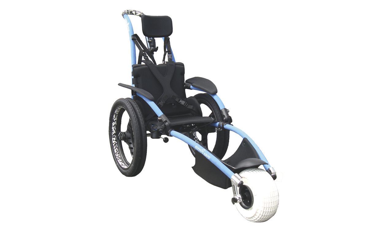Vipamat's Hippocampe All-Terrain Beach Wheelchair.