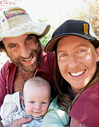 A couple plopped their baby in a basket and floated into the wild.