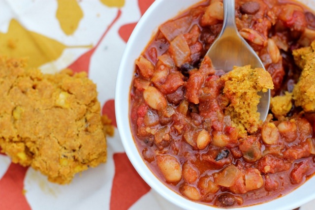 Twenty-Minute Four-Bean Chili
