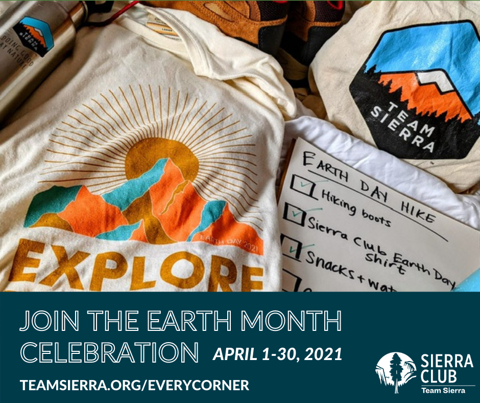 Team Sierra Earth Day Shirt
