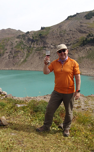 Bill Gifford at Goat Rocks Wilderness