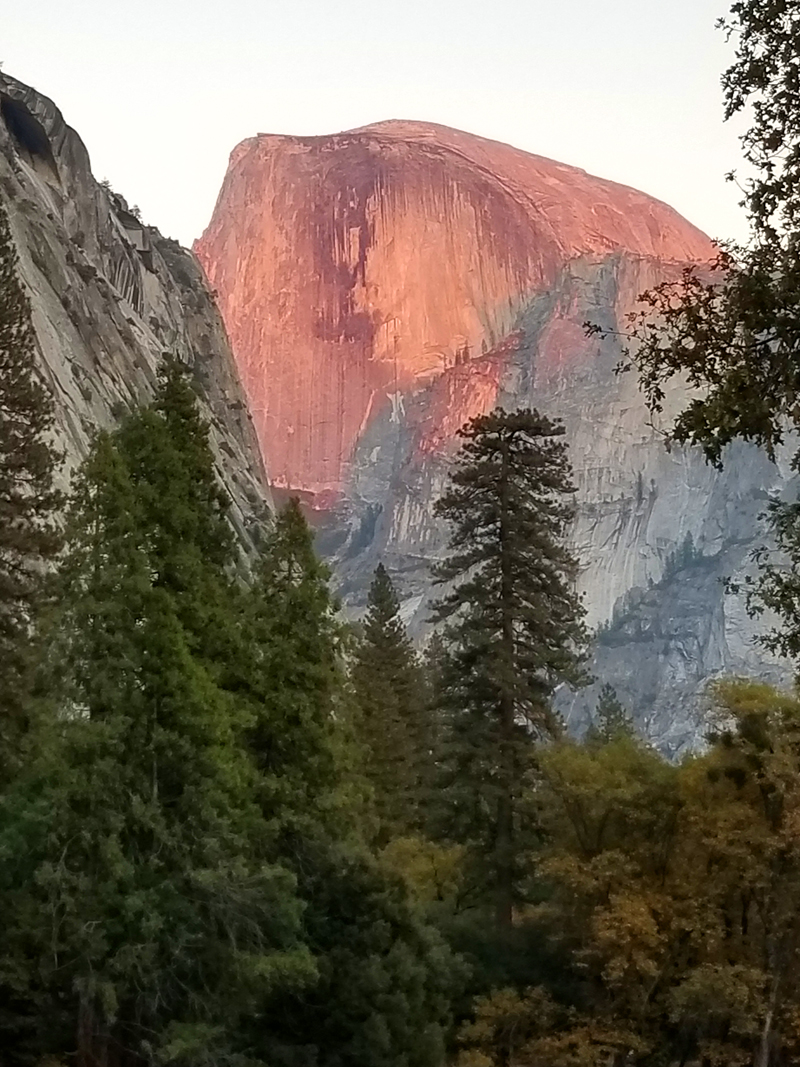 Half Done at twilight, Yosemite National Park