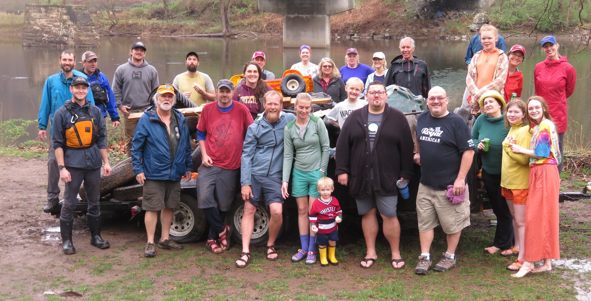 Janet and Friends Clean Up in West Virginia