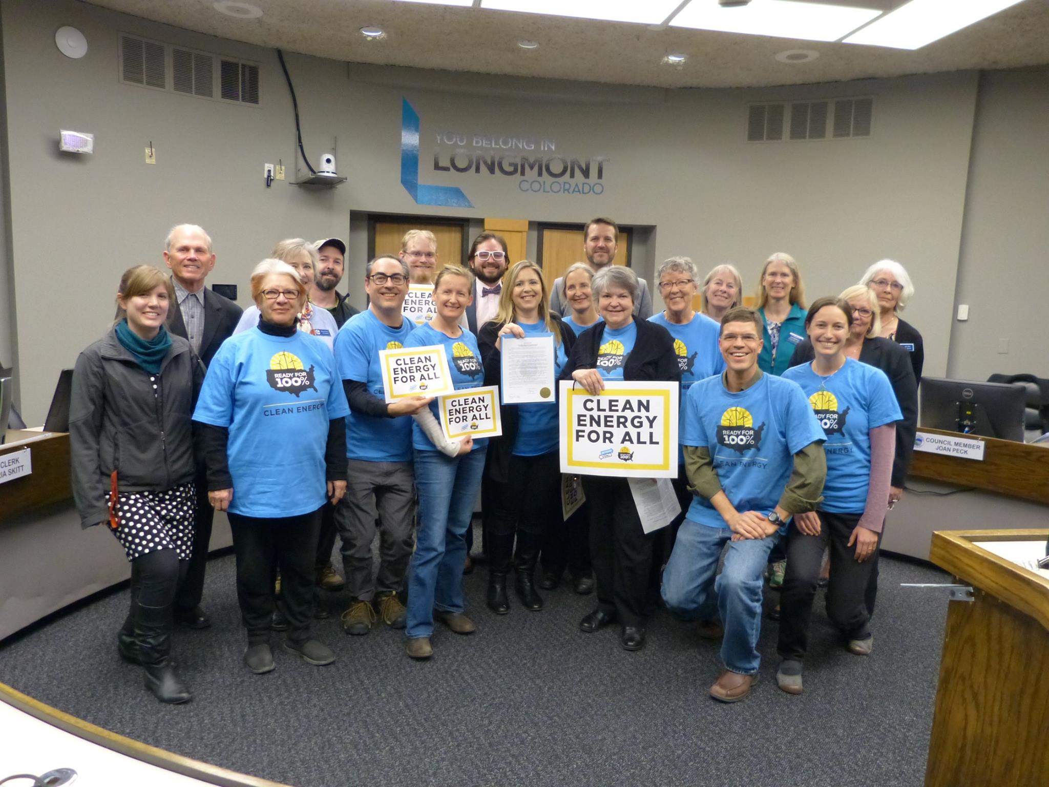 Sustainable Resilient Longmont supporting 100% clean energy