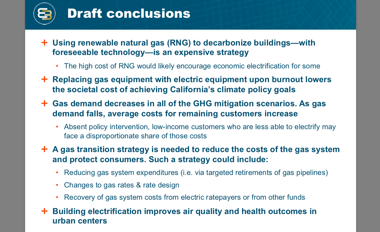 E3 Draft Conclusions