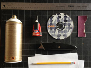 CD Napkin Holder