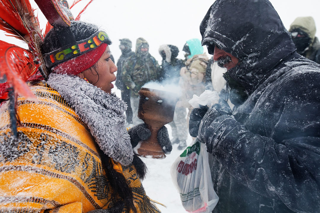 Veterans at Standing Rock