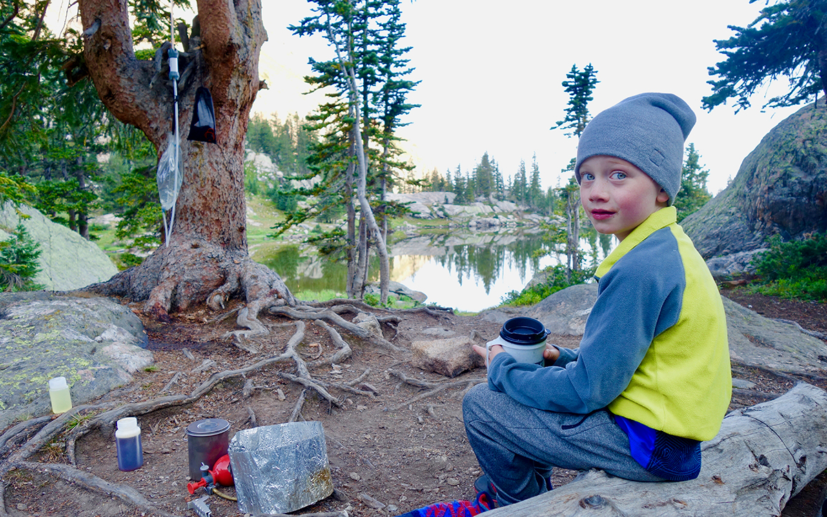 Backpacking with Kids