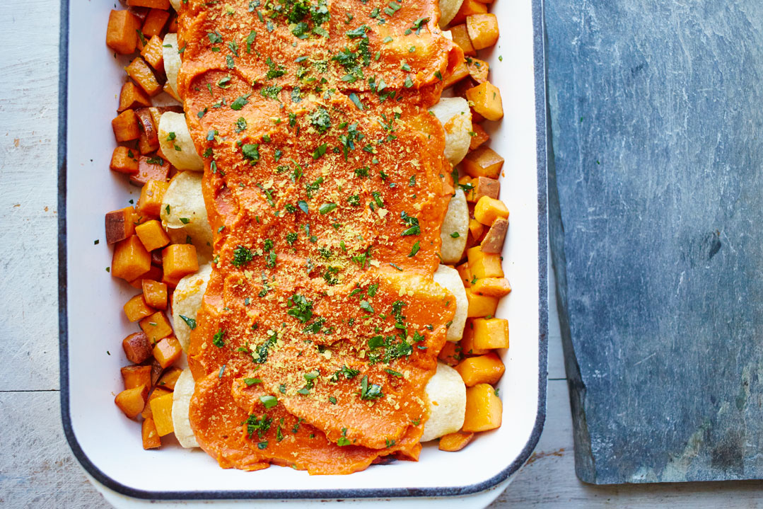 Sweet Potato Enchiladas