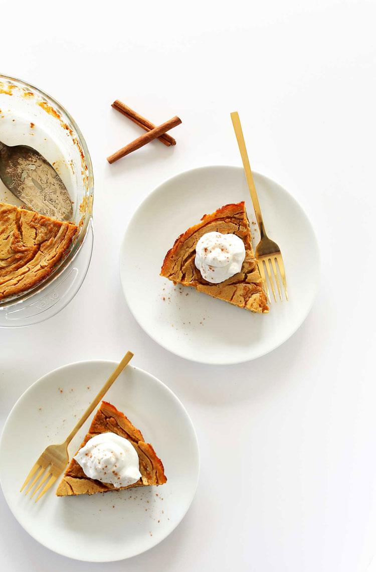 Pumpkin swirl cheesecake
