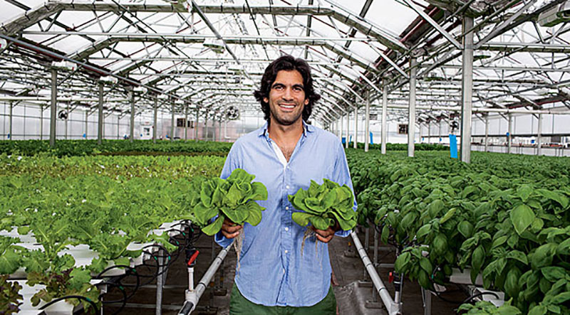 Viraj Puri of Gotham Greens.