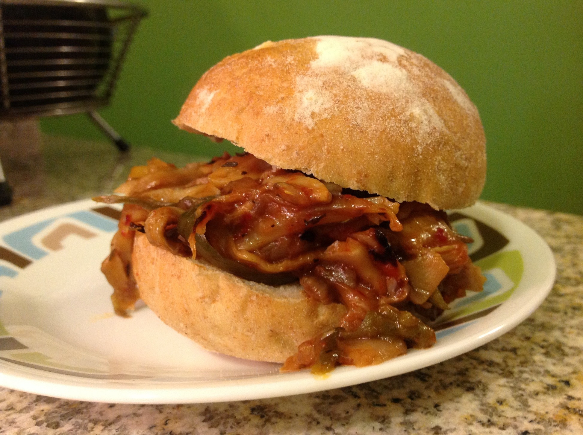 "Pulled Pork" Sandwich