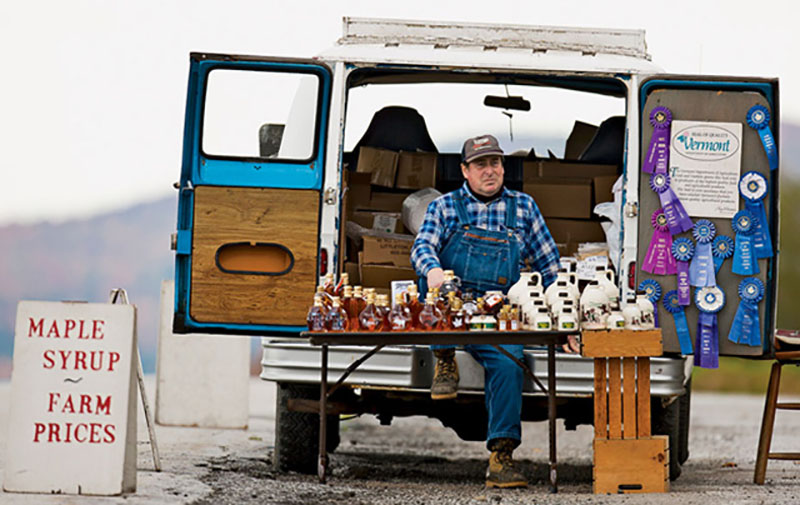 Sustainable forestry, tourism, and maple syrup sales can all contribute to the state's verdant economy.s | Photo by Corey Hendrickson