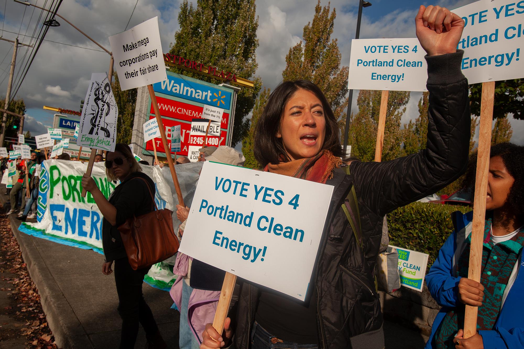 Portland Clean Energy Fund activist