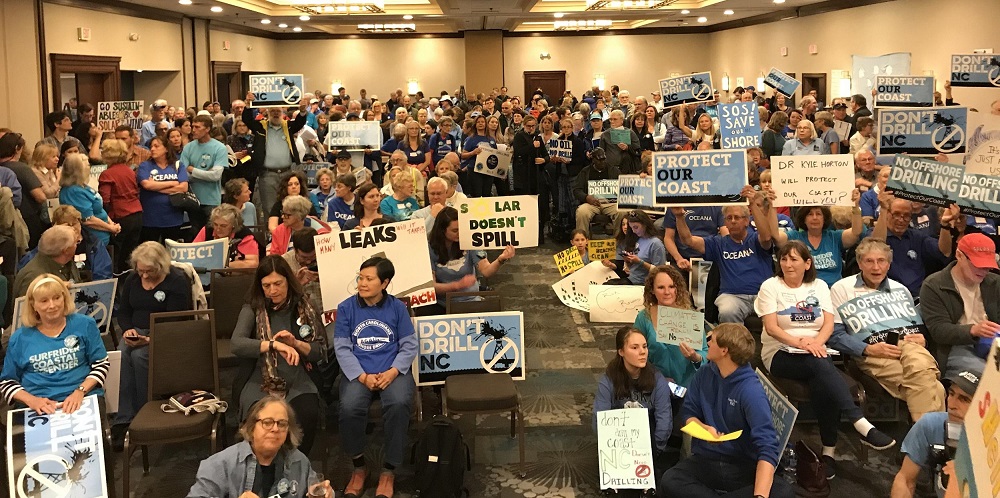 Arctic drilling protest