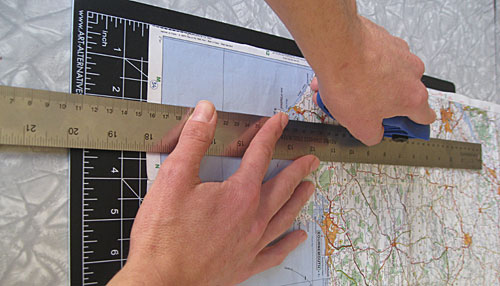 Maps Into a Paper basket