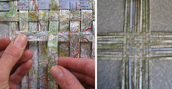 Maps Into a Paper basket