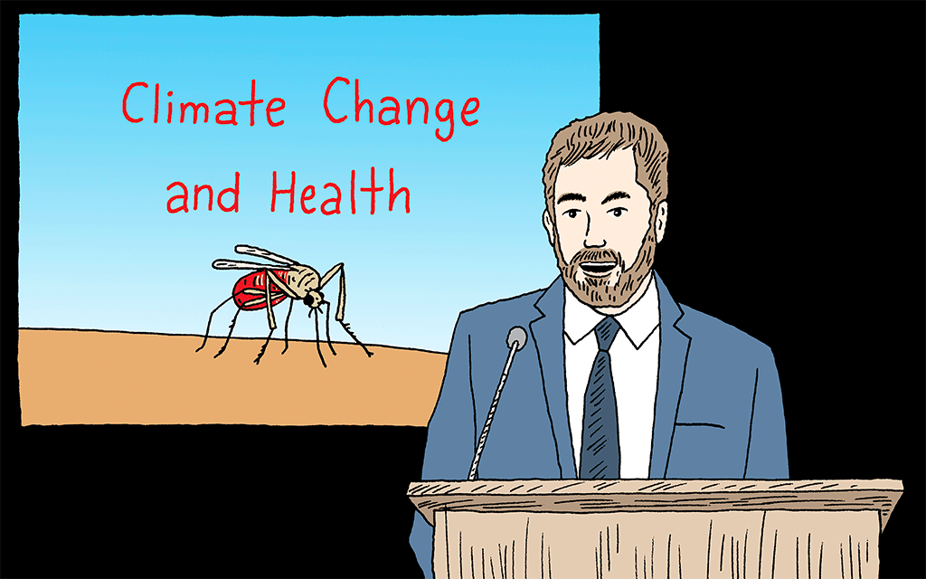 GIF of man giving presentation in front of "CENSORED" slide