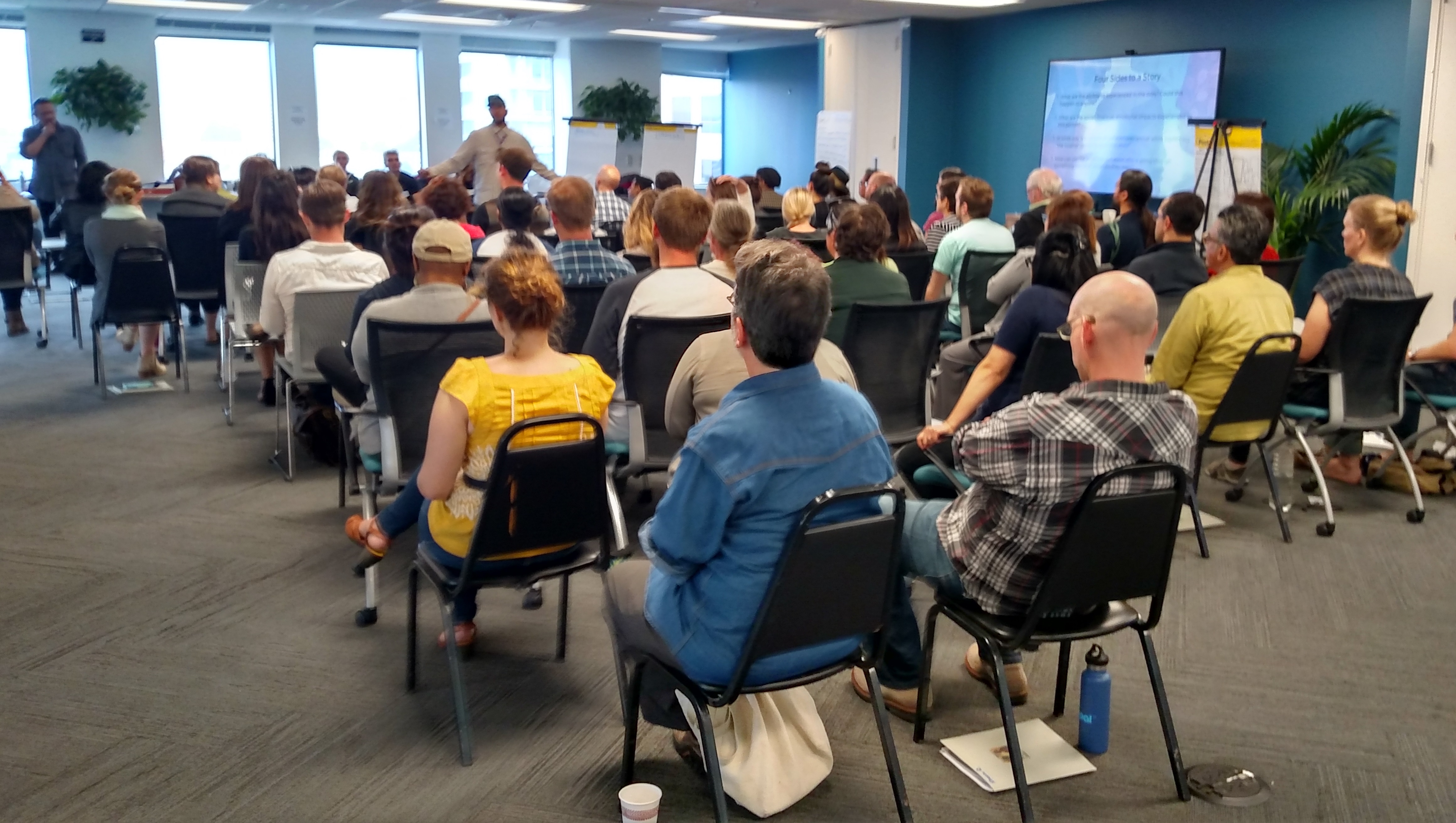 Attendees at Growing for Change