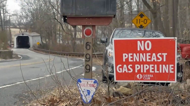 No PennEast Pipeline sign