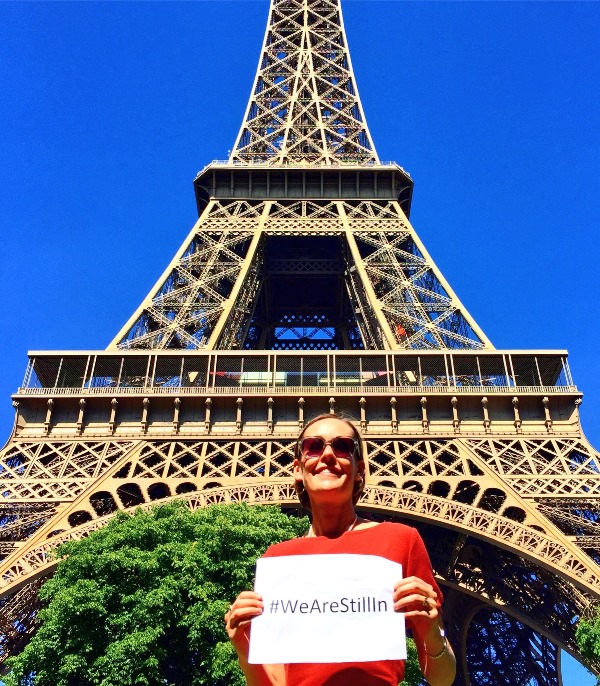 Mary Anne Hitt in Paris
