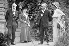  John Muir, Mrs. Herbert W. Gleason, Edward T. Parsons, and Marion Randall Parsons.