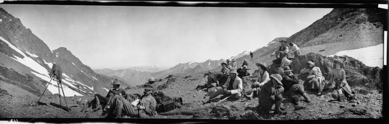 Group on the summit of Farewell Gap