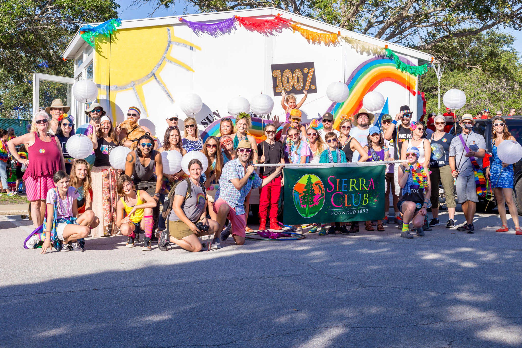Photo: Pride celebration in St. Petersburg Florida