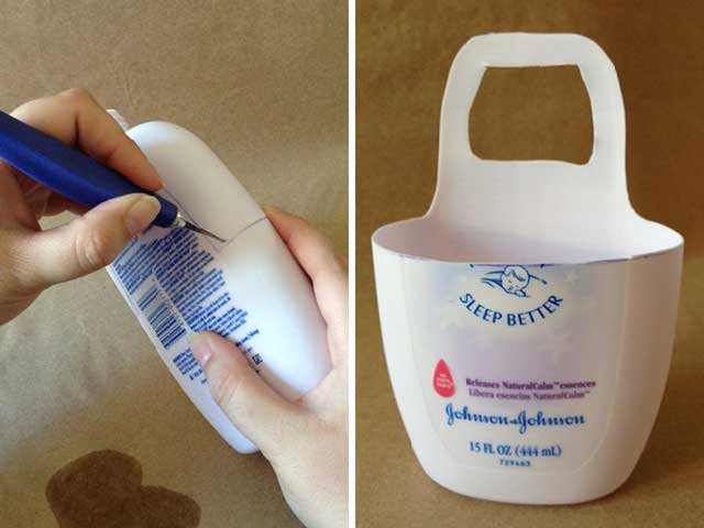 Plastic Bottle Cellphone Holder