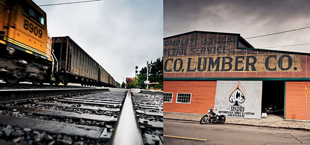 Centralia's store-lined downtown is on the National Register of Historic Places.