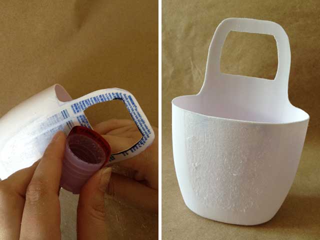 Plastic Bottle Cellphone Holder