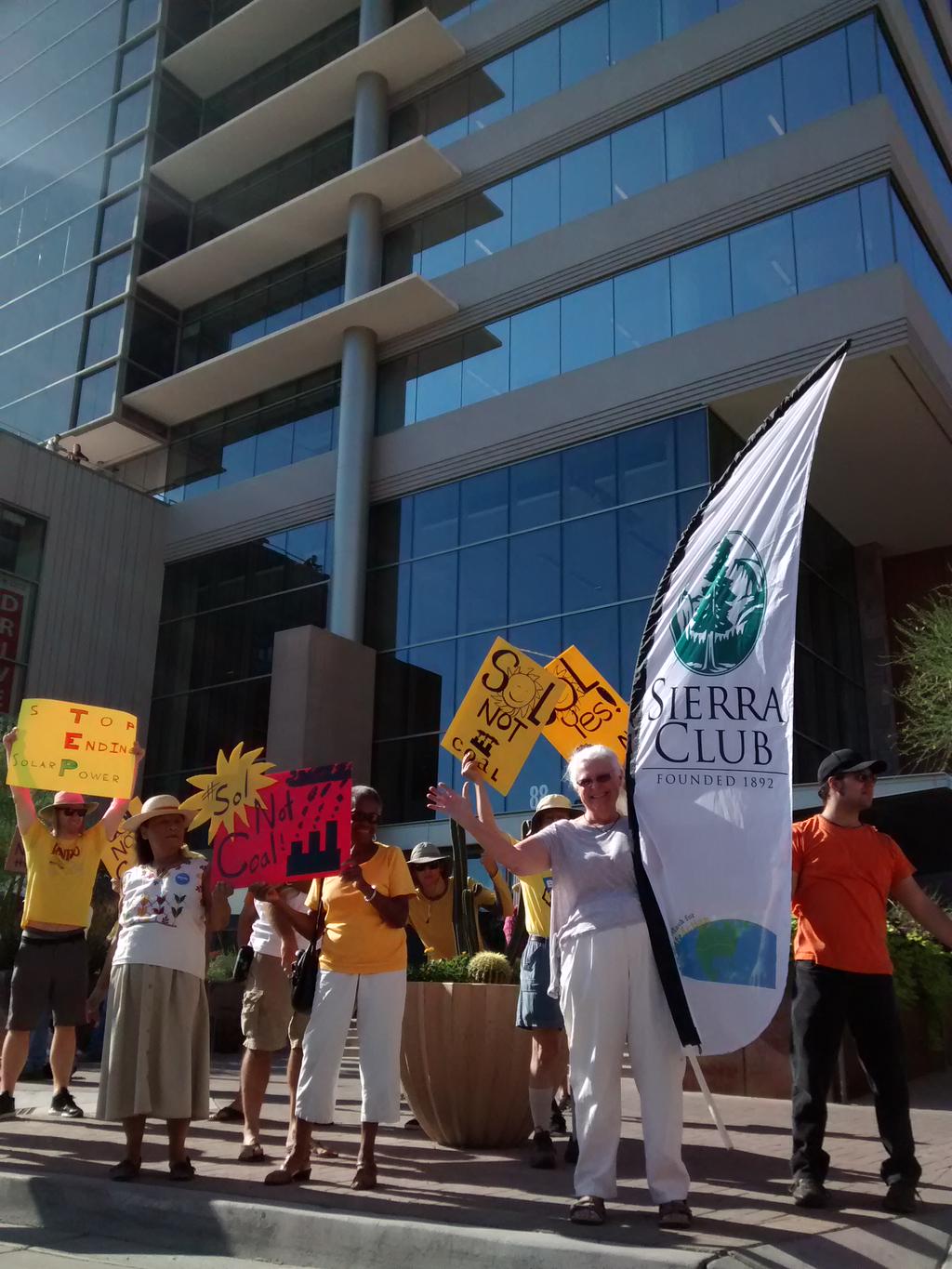sol not coal #solnotcoal sierra club