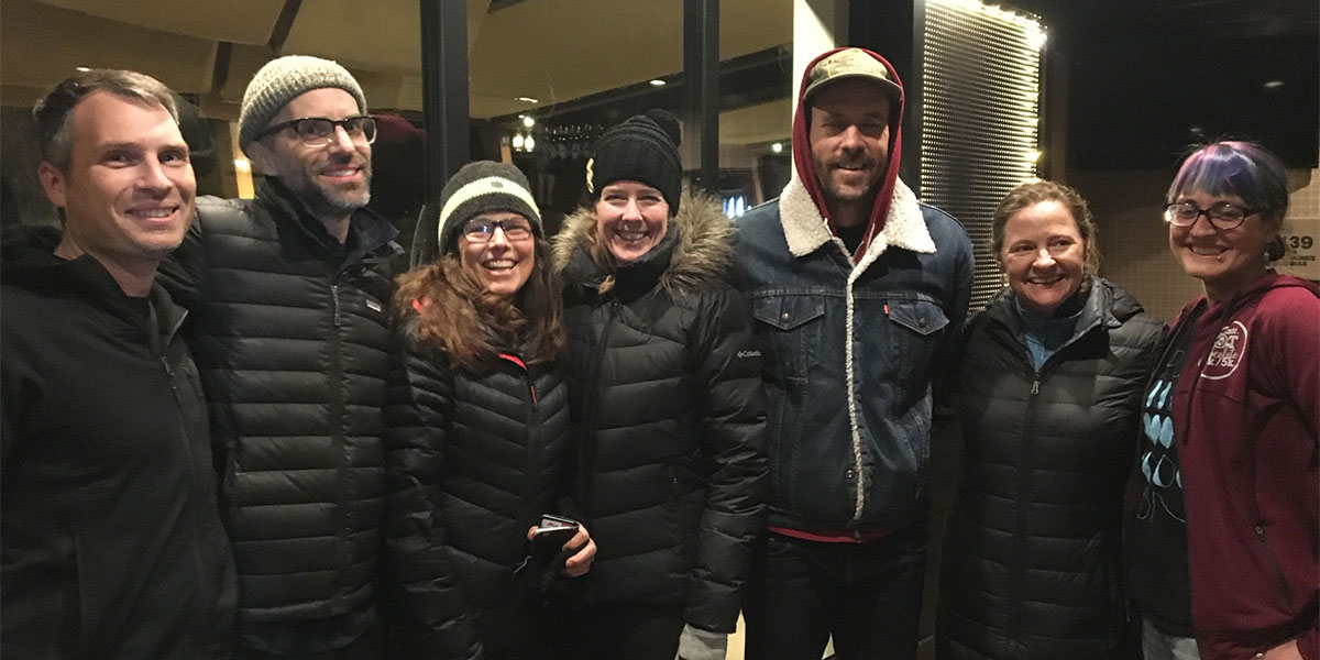 Team Sierra teammates