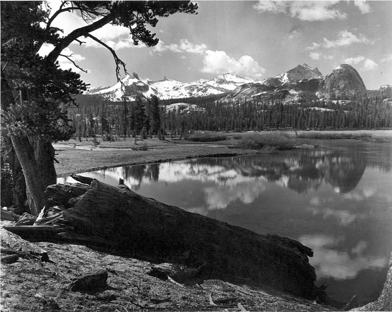 Cathedral Peak and others near Tuolumne Meadows