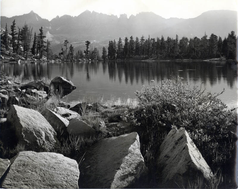 The Kaweahs from Little Five Lakes