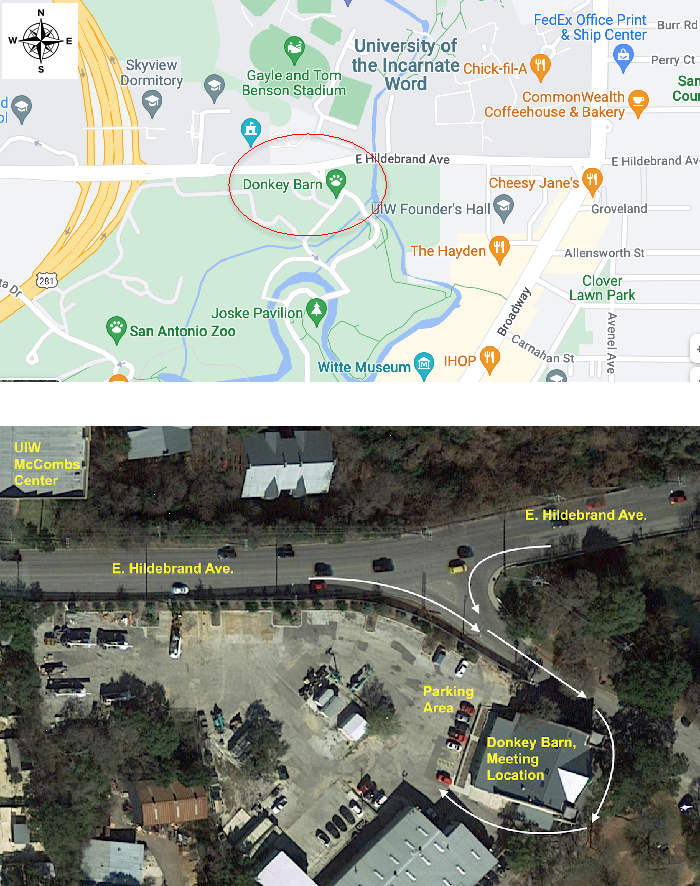 map to donkey barn